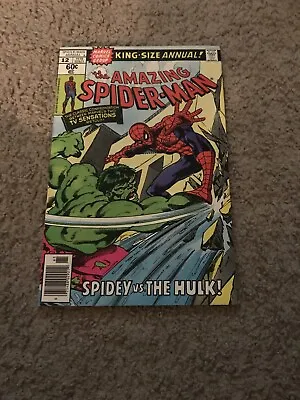 Buy AMAZING SPIDER-MAN ANNUAL #12 Nice Shape SOME CREASES ON SPINE • 42.16£