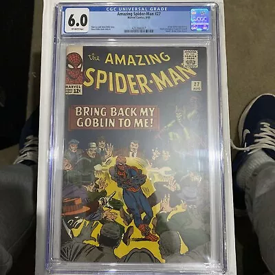 Buy Amazing Spider-Man 27 Cgc 6.0 Ow • 325£