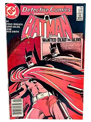 Buy Batman Detective Comics #546, Gene Colan, 1985, Vintage, Bagged & Boarded • 31.97£