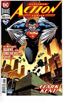 Buy Action Comics #1001 Comic Book VF/NM DC Superman Comic Book 2018 • 8£