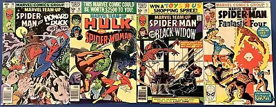 Buy Marvel Team-Up #96, 97, 98, 100 Marvel Comics 1980 Spider-Man, Howard The Duck • 6.32£