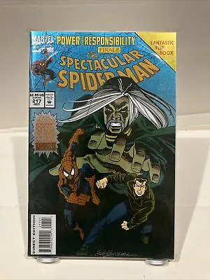 Buy The Spectacular Spider-Man 217 Foil Cover A • 4.03£