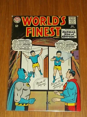 Buy World's Finest #146 Vg/fn (5.0) Dc Comics Superman Batman December 1964 • 11.99£