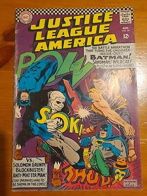 Buy Justice League Of America #46 Aug 1966 Good/VGC 3.0 1st Silver Age Sandman • 17.50£