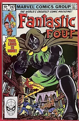 Buy Fantastic Four #247 (1982) Doctor Doom Appearance • 9.95£