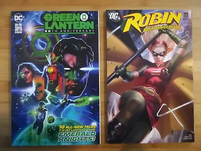 Buy Green Lantern 80th Anniversary #1  & Robin 80th #1 DC 100-Page Spectacular 2020 • 17.99£