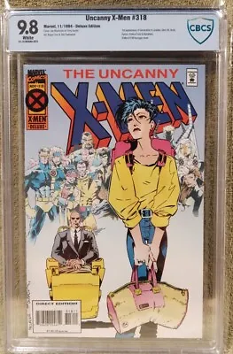 Buy Uncanny X-Men #318 Deluxe Edition CBCS 9.8 Wp  1994 Marvel Comics • 98.79£