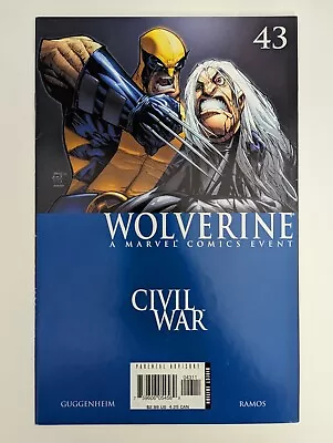 Buy Wolverine #43 | Civil War | Marvel Comics - 2006 • 3.15£