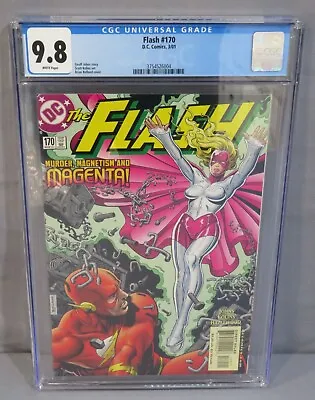 Buy FLASH #170 (Brian Bolland Cover, Cicada, Magenta) CGC 9.8 NM/MT DC Comics 2001 • 79.15£