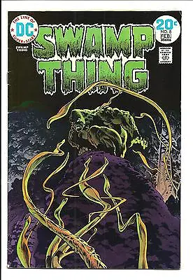 Buy SWAMP THING # 8 (The Lurker In Tunnel 13, WRIGHTSON Art, FEB 1974), FN+ • 14.95£