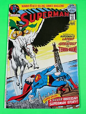 Buy Superman 249  -  1st Terra-Man Neal Adams 52 Page Giant DC 1972  High Grade • 25.29£
