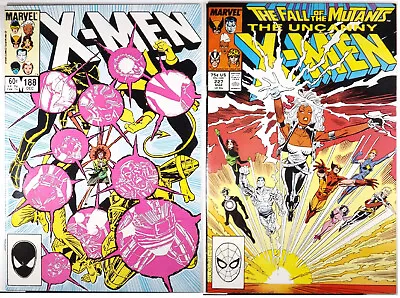 Buy UNCANNY X-MEN #188 227 NM 1st Appearance Adversary 2 Issues 1984 Marvel MCU • 8£