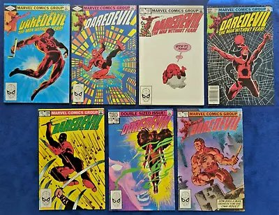 Buy Daredevil #185 Thru 191. Marvel. 1982-3. Frank Miller Daredevil! 9.2 Near Mint-! • 56.25£
