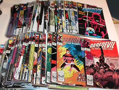 Buy Complete Run Daredevil 252- 344 Comics Key Book 1st APP 254 Typhoid Mary 270 Set • 186.02£