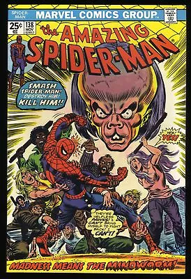 Buy Amazing Spider-Man #138 NM- 9.2 1st Appearance Mindworm! Marvel 1974 • 46.65£