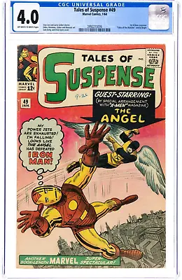 Buy 🔥 TALES OF SUSPENSE #49 CGC 4.0 1964 1st X-Men Crossover OW White PAGES Watcher • 156.10£