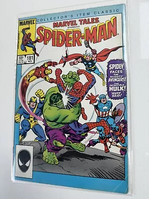 Buy Spider-man - Marvel Tales # 181. 1985 - Marvel Comics • 4£