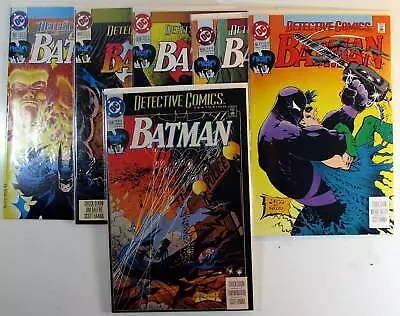 Buy Batman Detective Lot Of 6 #656,657,658,659,660,661 DC (1993) 1st Series Comics • 23.02£
