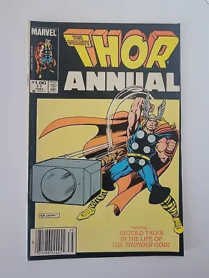 Buy Thor Annual #11 Marvel Comics Newsstand Variant Cover 1st App Eitri 1983 • 1.84£