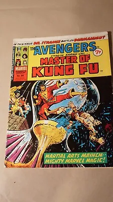 Buy Avengers Featuring Shang Chi Master Of Kung Fu Marvel #64 Dec 1974 • 3.95£