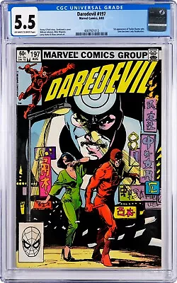 Buy Daredevil #197 CGC 5.5 (Aug 1983, Marvel) 1st Yuriko Oyama (Lady Deathstrike) • 29.25£