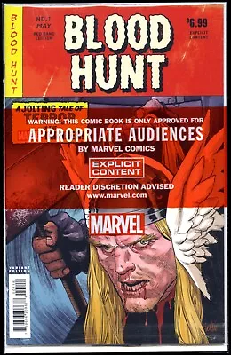 Buy Blood Hunt: Red Band Edition #1 1:25 Leinil Francis Yu Bloody Homage Variant • 205£