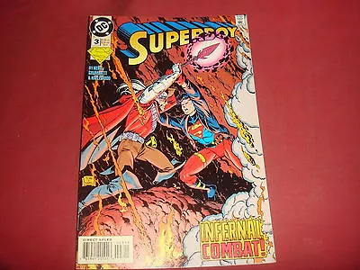 Buy SUPERBOY #3 Death Of Superman Spin-off Title  DC Comics  1994  NM • 1.99£