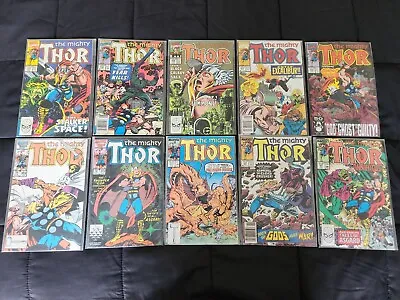 Buy The Mighty Thor Lot Of 10 Comics - #369 370 379 397 405 417 418 419 427 430 • 23.74£