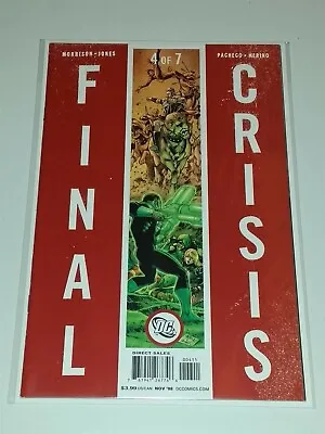 Buy Final Crisis #4 (of 7) Nm+ (9.6 Or Better) November 2008 Dc Comics • 4.99£