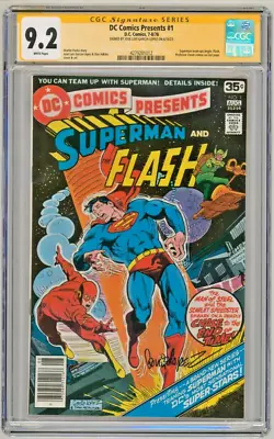 Buy DC Comics Presents #1 CGC SS 9.2 Superman Flash Race Jose Luis Garcia Lopez Art • 158.11£