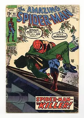 Buy Amazing Spider-Man #90 GD 2.0 1970 • 22.14£