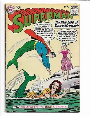 Buy Superman 139 - Vg 4.0 - Lois Lane - Lori Lemaris (1960) • 42.69£