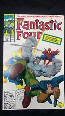 Buy Fantastic Four #348 1st Cover App. Of New Fantastic Four Marvel Comics 1991 • 8£