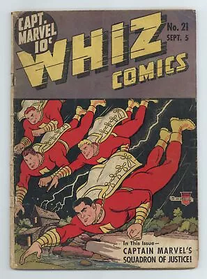 Buy Whiz Comics #21 GD+ 2.5 1941 • 326.25£