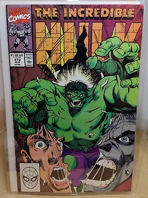 Buy Incredible Hulk #372 (1990, Marvel Comics) New Warehouse Inventory In VF/NM • 5.58£