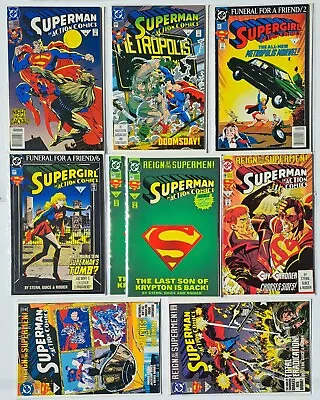 Buy Superman In Action Comics Lot Of 9: Full Run Of Issues 683- 690 (All Pictured) • 21.29£