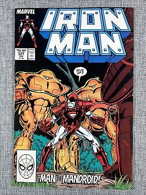Buy Iron Man #227  Man To Mandroid  Marvel, Feb.1988 • 4.74£