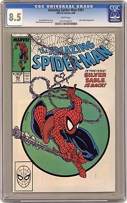 Buy Amazing Spider-Man #301D Direct Variant CGC 8.5 1988 0127576013 • 118.59£