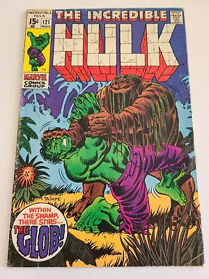 Buy Incredible Hulk #121 Marvel Comics 1969 Cover By Herb Trimpe - The Glob! • 22.86£