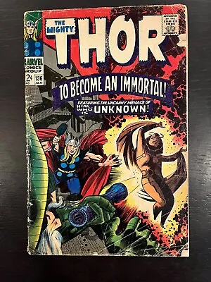 Buy The Mighty Thor #136 Marvel Silver Age Comics 1967 2nd Appearance Lady Sif VG • 13.65£
