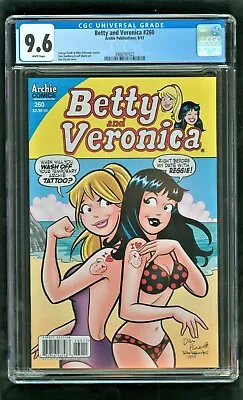 Buy Cgc 9.6 Betty And Veronica #260 Archie Publications 2012 Bikini Cover Art *rare* • 197.64£