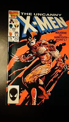 Buy Uncanny X-Men #212 - Wolverine Vs. Sabretooth - NM • 23.65£