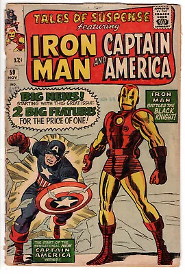 Buy Tales Of Suspense #59 (1964) - Grade 3.0 - 1st Appearance Of Jarvis The Butler! • 158.60£