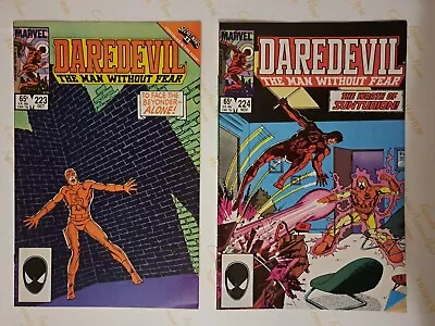 Buy Daredevil  223 & 224 Marvel HIGH GRADE • 9.99£