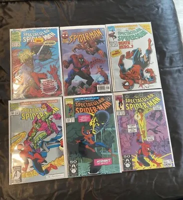 Buy Spectacular Spider-Man 176, 178, 200, 217, 244, Annual 13 Comic Lot Of 6 • 23.98£