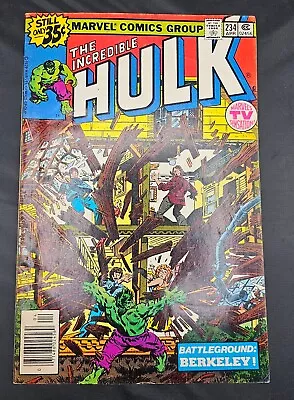 Buy Incredible Hulk #234 Marvel 1979 1st Appearance Quasar Bronze Newsstand Key VF • 23.68£
