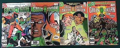 Buy GREEN LANTERN Lot Of (4) Issues #189 #190 #197 #198 (1985/1986) DC Comics FINE- • 10.30£