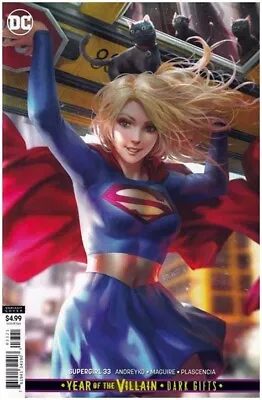 Buy Supergirl #33 (2019 Dc) Derrick Chew Recalled Cardstock Variant ~ Unread Nm • 6.33£