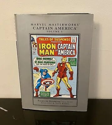 Buy Marvels Masterworks Captain America Volume 1 Tales Of Suspense Featuring Iron Ma • 19.99£