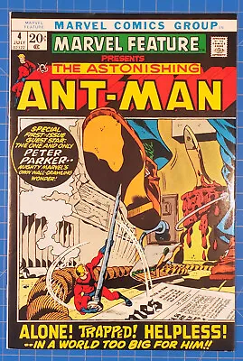 Buy Marvel Feature #4 KEY Re-intro ANT-MAN HIGHER Grade Marvel 1972 LARGE Scans • 57.57£